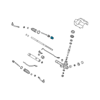 OEM 2009 Kia Rio5 Bush Assembly-Rack Diagram - 577261G000