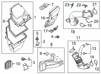 OEM 2021 BMW 840i Temperature Sensor Diagram - 13-62-8-626-176