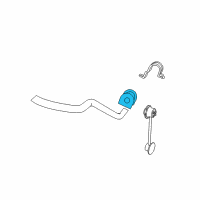 OEM 2006 Cadillac CTS Bushings Diagram - 25745851