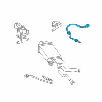 OEM 2004 Toyota Echo Oxygen Sensor Diagram - 89465-52200