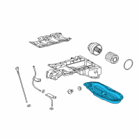 OEM Lexus IS350 Pan Sub-Assy, Oil, NO.2 Diagram - 12102-31030