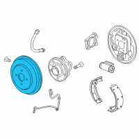 OEM 2022 Chevrolet Trax Drum Diagram - 95224012