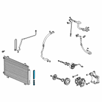 OEM Honda Odyssey Filter Sub-Assembly Diagram - 80101-T6N-003