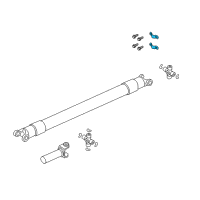 OEM Retainer Diagram - E4HZ-4A254-A