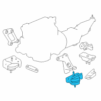 OEM Pontiac Front Mount Diagram - 10351213