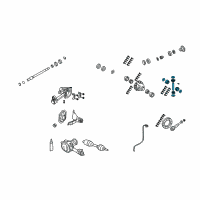OEM 2008 Jeep Liberty Gear Kit-Ring And PINION Diagram - 68019324AB