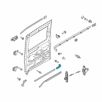 OEM Ford Transit-250 Door Check Diagram - KK3Z-1525054-C