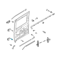 OEM 2015 Ford Transit-150 Door Check Screw Diagram - -W504765-S307