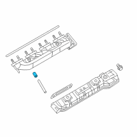 OEM Nissan Nut Diagram - 14094-EZ40D