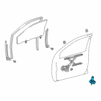 OEM 2000 Toyota Echo Window Motor Diagram - 85710-52030