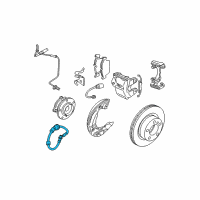 OEM 2010 BMW M3 Brake Hose Front Diagram - 34-30-2-283-033