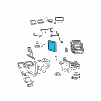 OEM Ram 3500 EVAPORATR-Air Conditioning Diagram - 68048899AA