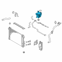 OEM 2019 Toyota Prius Prime Reserve Tank Diagram - 164A2-37011