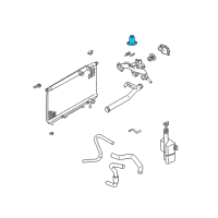 OEM Hyundai Fitting-Water Outlet Diagram - 25611-35520