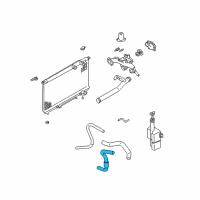 OEM 2004 Hyundai Sonata Hose Assembly-Radaator, Lower Diagram - 25415-38160