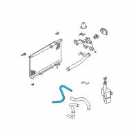 OEM 2002 Hyundai Sonata Hose Assembly-Automatic Transaxle Oil Cooling(Feed Diagram - 25420-38420