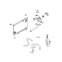 OEM Hyundai Scoupe Gauge Module-Coolant Temperature Diagram - 94650-32520