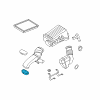 OEM 2012 BMW X5 Intake Manifold Diagram - 13-71-7-548-891