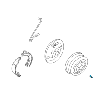 OEM 1998 Dodge B1500 Wheel Stud Diagram - 6034731