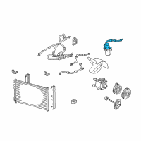 OEM Ford Expedition Drier Diagram - 6L1Z-19959-AA