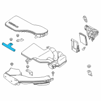 OEM 2021 Nissan Rogue Sport Air Duct Diagram - 16576-6MA1B