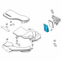 OEM 2017 Nissan Rogue Sport CVR Lower Diagram - 16528-4BA5A