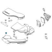 OEM 2021 Nissan Rogue Sport Air Duct Diagram - 16554-6MR2A