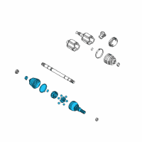 OEM Pontiac Outer Joint Diagram - 88897261