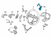 OEM Honda Sw Assy, P*NH167L* Diagram - 78560-TR0-N81ZB