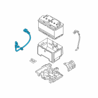 OEM 2018 Hyundai Sonata Wiring Assembly-Earth Diagram - 91860-C2510