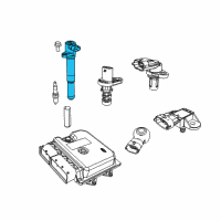 OEM 2018 Jeep Renegade Coil Ignition Diagram - 68200296AA