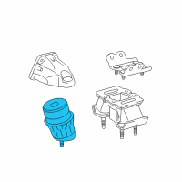 OEM 2018 Lexus GS300 INSULATOR, Engine Mounting Diagram - 12361-36220