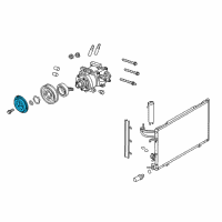 OEM 2013 Ford Fiesta Clutch Diagram - 7R3Z-19D786-A