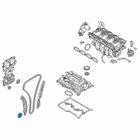 OEM Kia Sportage TENSIONER Assembly-Timing Diagram - 244102G810