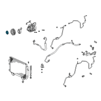 OEM Lexus ES300 Hub Sub-Assy, Magnet Clutch Diagram - 88403-32010