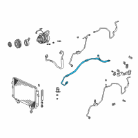 OEM 2002 Toyota RAV4 Suction Hose Diagram - 88712-42080