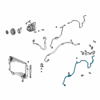 OEM Toyota RAV4 Pipe Diagram - 88706-42270