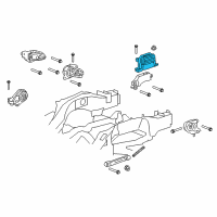 OEM 2017 Chevrolet Equinox Front Mount Diagram - 22774206