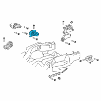 OEM 2010 Chevrolet Equinox Mount, Trans Diagram - 20840183