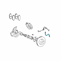 OEM Lexus GS300 Hose, Flexible Diagram - 90947-02F68