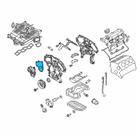 OEM 2016 Infiniti QX50 Gasket-Solenoid Diagram - 23797-9N00B