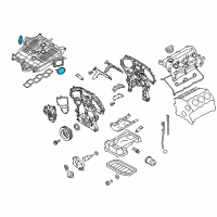 OEM 2017 Infiniti QX70 Gasket-Adapter Diagram - 16175-JK21A