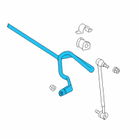 OEM 2008 Toyota Camry Stabilizer Bar Diagram - 48811-06050