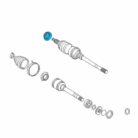 OEM Toyota Celica Deflector Diagram - 43247-33010