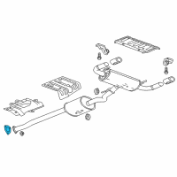 OEM 2020 Buick Envision Muffler & Pipe Gasket Diagram - 23187731