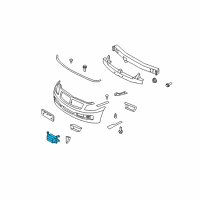 OEM 2007 Infiniti G35 Distance Sensor Assembly Diagram - 28437-JK70B