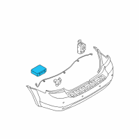 OEM Kia Sorento Unit Assembly-Bws Diagram - 957003E100