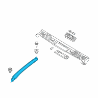 OEM 2006 BMW 650i Cover, Column A Left Diagram - 51-43-6-976-729