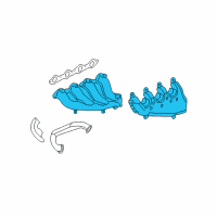OEM 2006 Chevrolet Impala Manifold Diagram - 12569053
