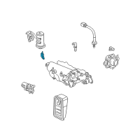 OEM Honda Civic del Sol Valve Assembly, Purge Cut Solenoid Diagram - 36162-PT3-Q01